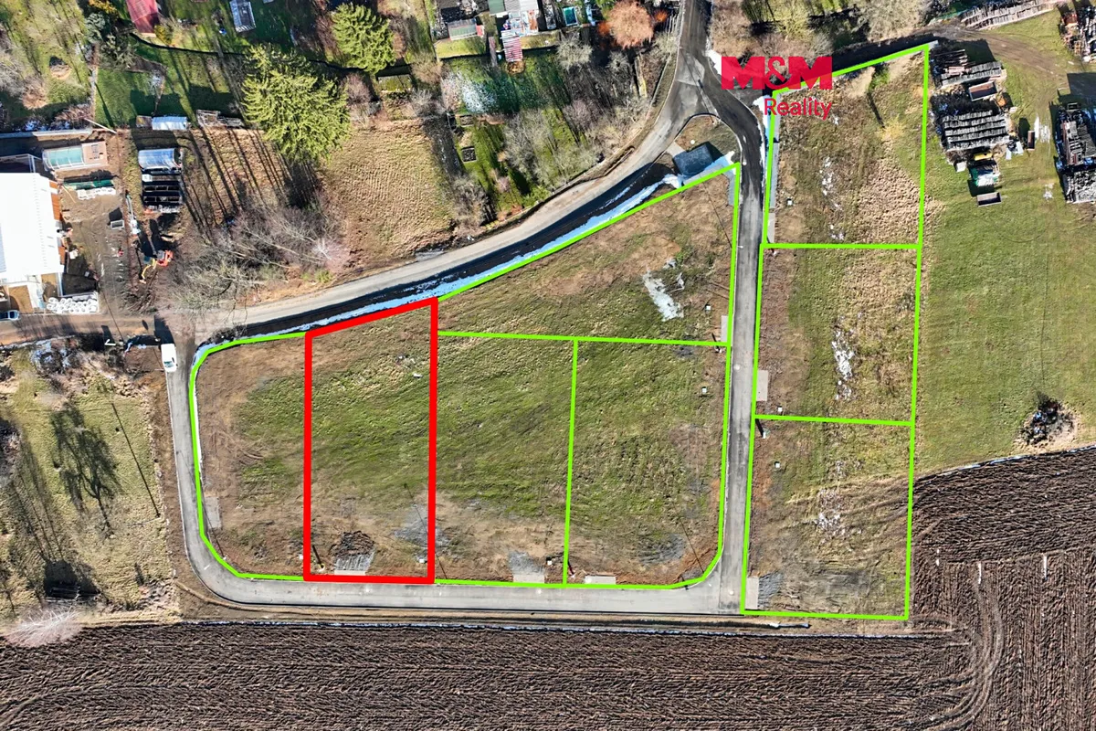 Prodej stavebního pozemku 862 m²
